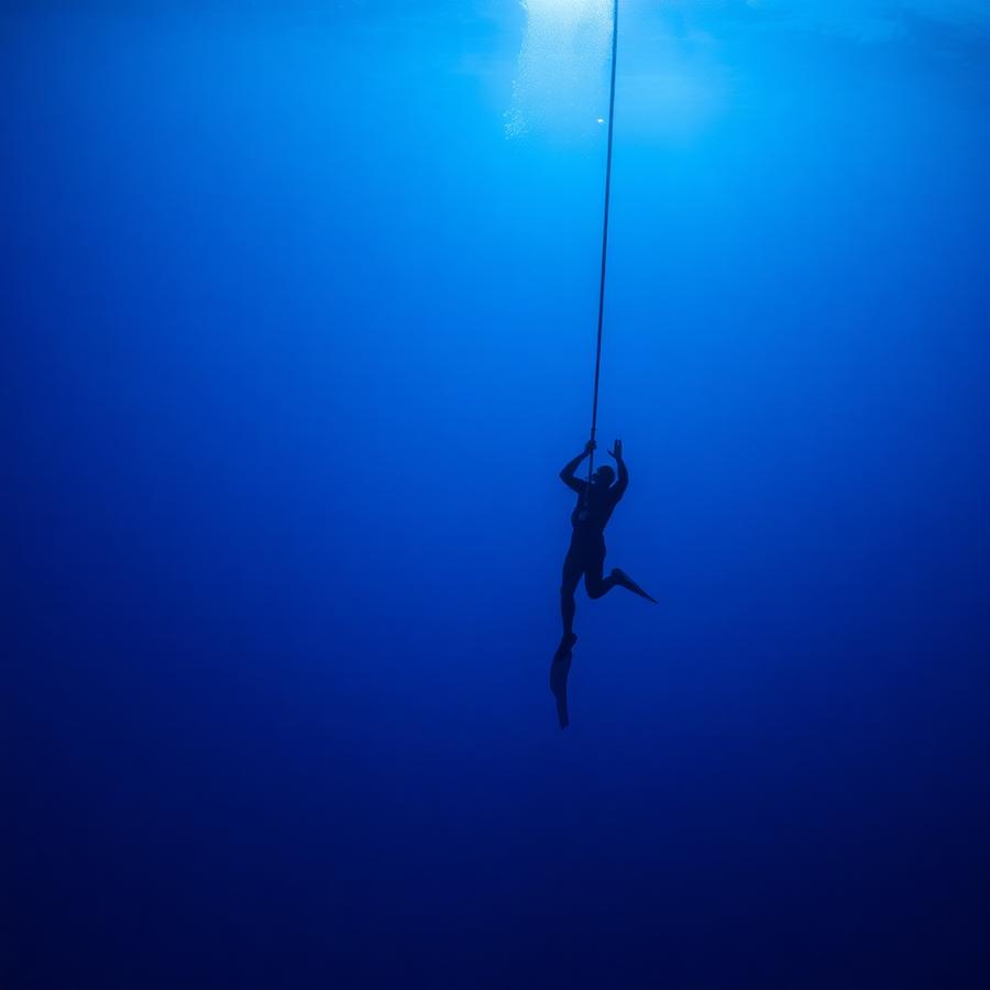 Entrenamiento de descenso en aguas profundas